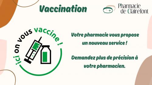 Ici on vous vaccine!
